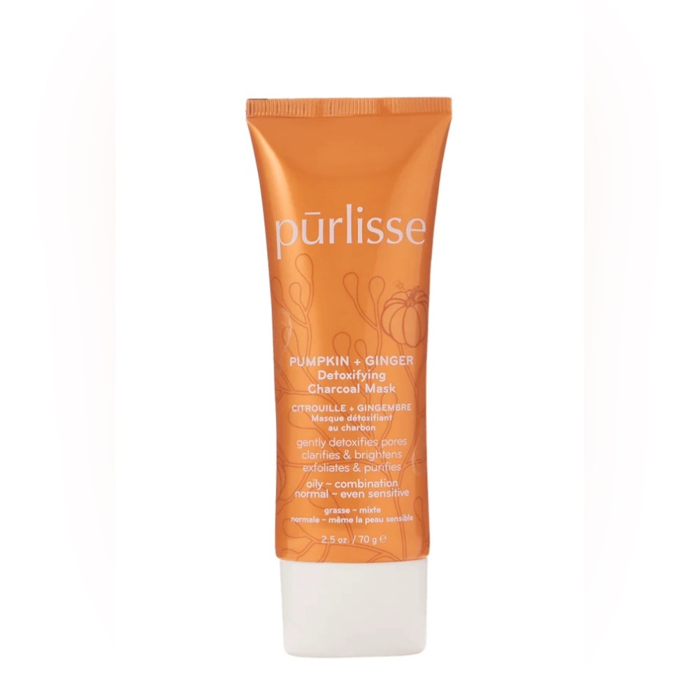 Unopened Purlisse pumpkin and ginger charcoal mask